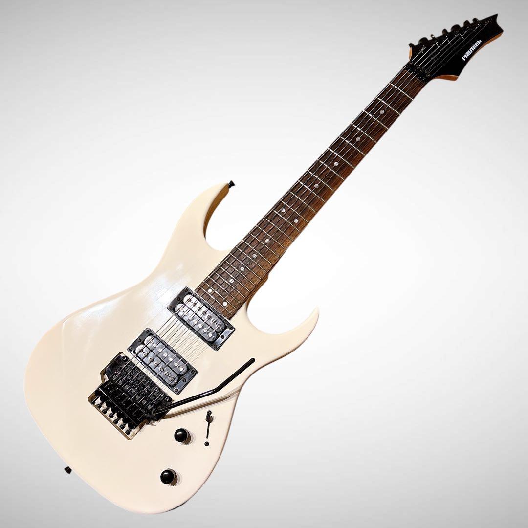 【弦交換済】PLAYTECH 7弦ギター　フロイドローズピックアップ