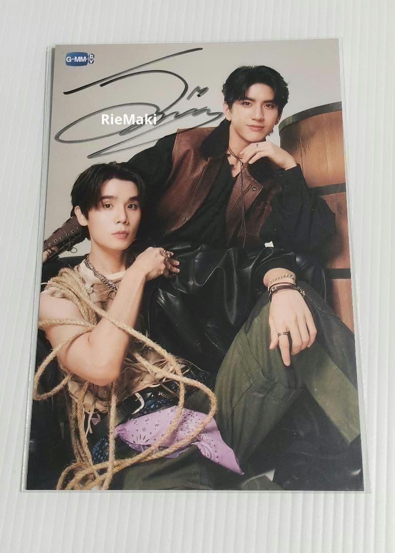 JimmySea ポストカード GMMTV 自筆サイン入り - メルカリ