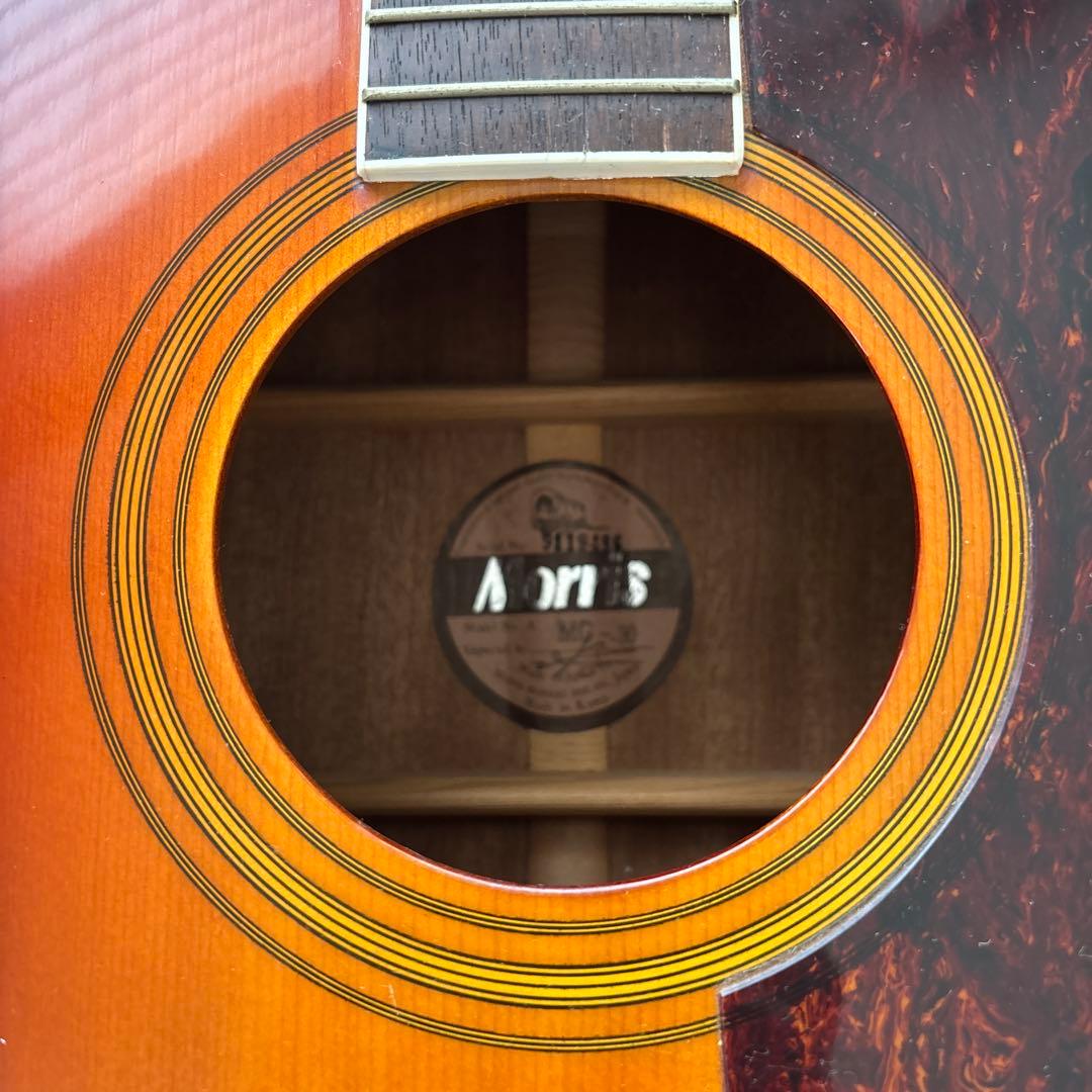 h*p様 希少 縦ロゴMorris MG-30 アコギ 90´sヴィンテージ