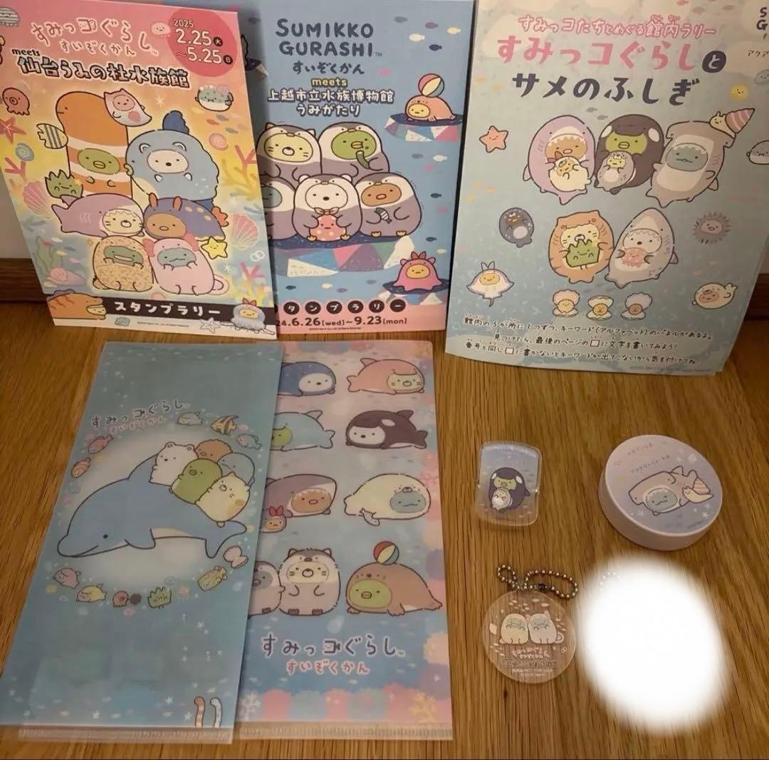 すみっコぐらし 雑貨 まとめ売り バッグ パーカー くじ 水族館 アクスタ 電車