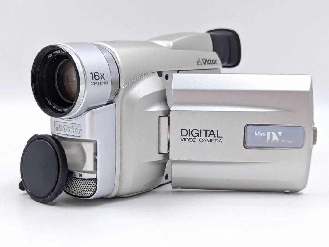miniDVのダビングに！ Victor ビデオカメラ GR-DVF1 - ビデオカメラ