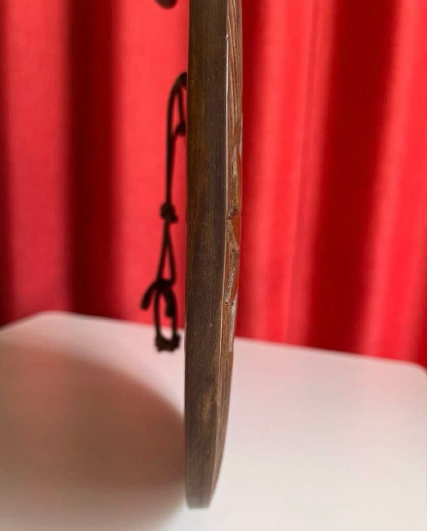 日光彫 アートパネル 迎清臣 民芸 工芸 昭和レトロ 迎刀 ジャパニーズ