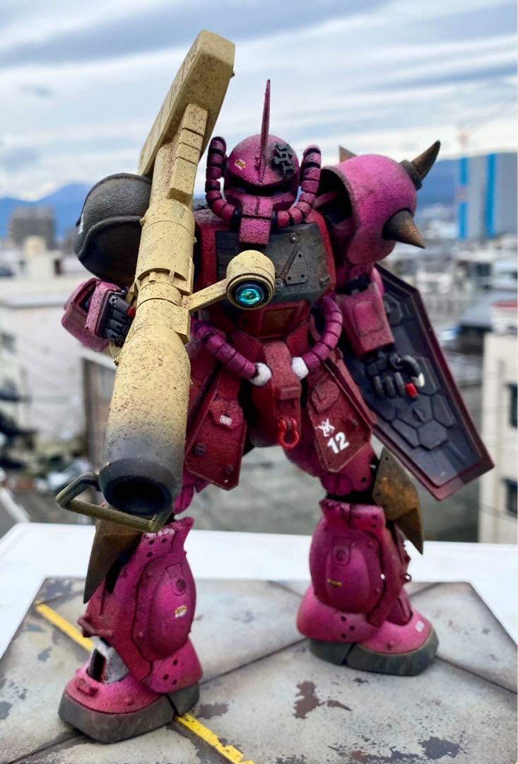 ガンプラ MG MSV YMS-07シャア専用プロトタイプグフ 完成品 漢のMSV