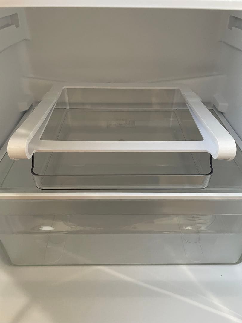 【ゆき】2ドア冷蔵庫 ホワイト【117L・右開き】