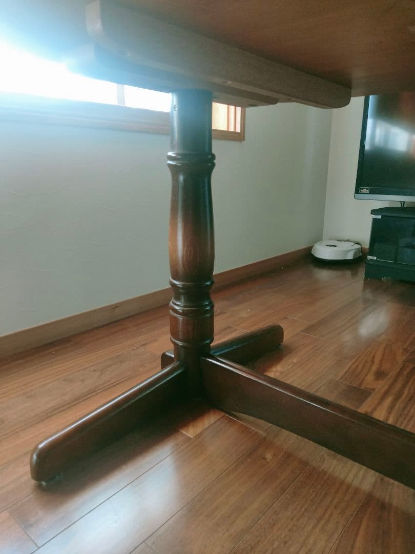 飛騨産業 ダイニングテーブル ダークブラウン 机 テーブル