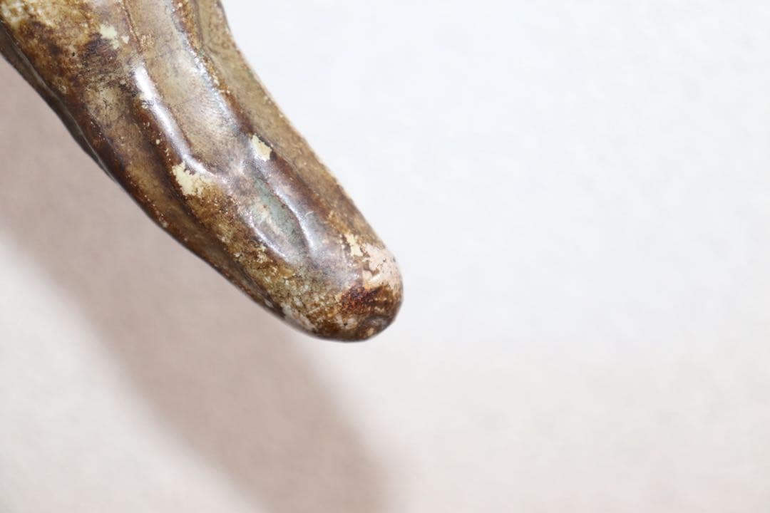 江戸中期　古萩　竹の子掛け花入　壁がけ　茶道具　送料込み250901