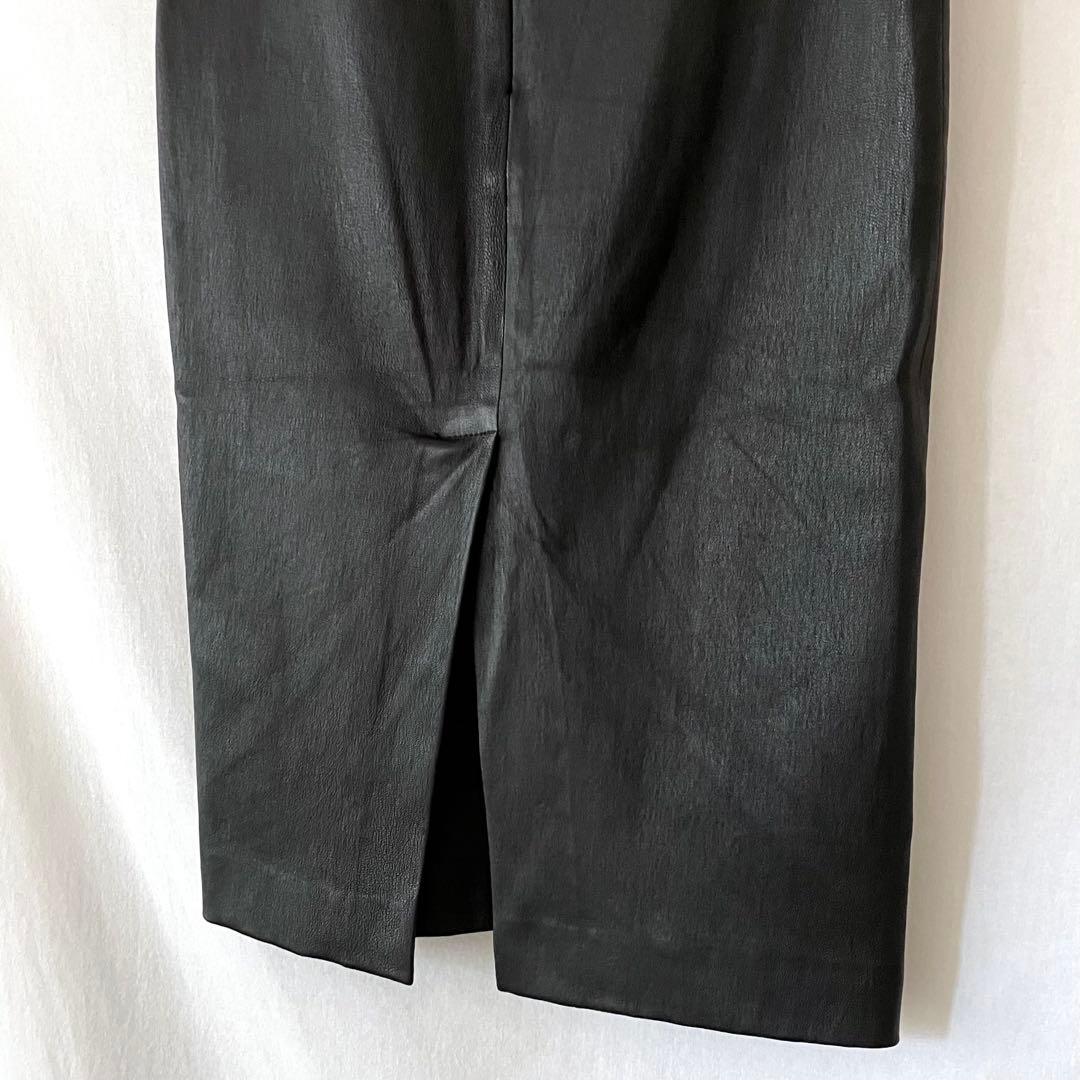 美品 theory SKINNY PENCIL SKIRT 00 XS 黒