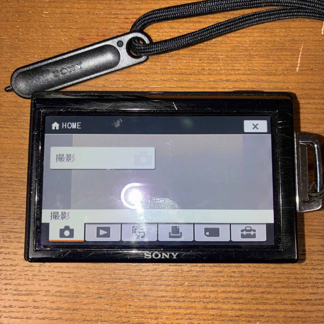 バッテリー5個、ケース付きソニーDSC-T300 - メルカリ