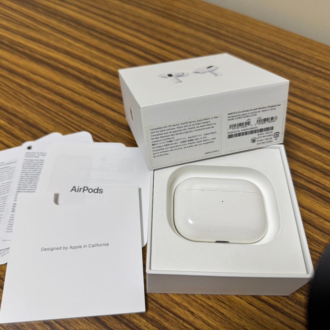 Apple AirPods Pro 第1世代 MWP22J/A 動作○ 付属完備 Apple AirPods