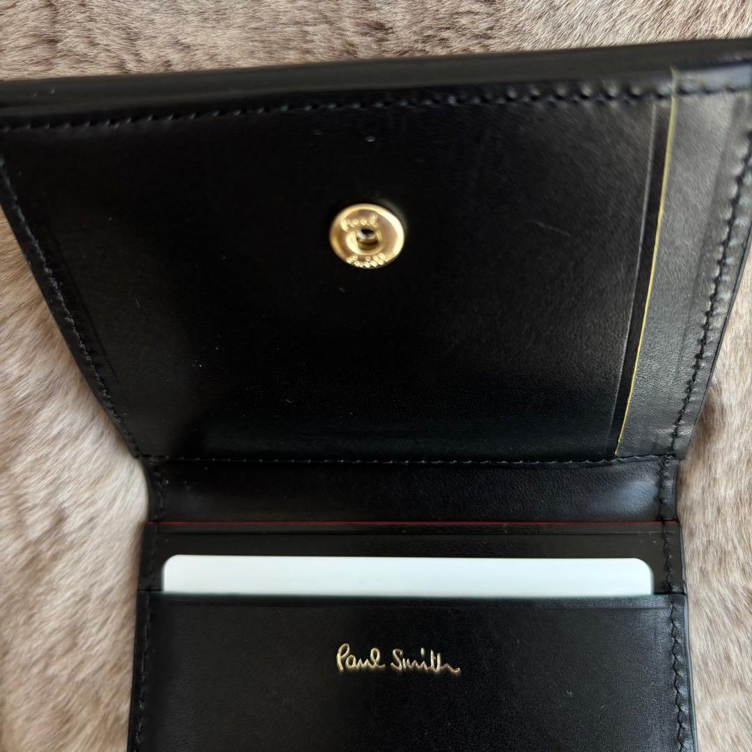 ★新品未使用　ポールスミス 黒 レザーケース　牛革