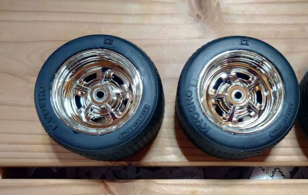 未使用 京商 フェーザーmk2 シボレーカマロ ボディ タイヤ ホイール