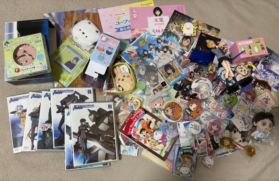 大量】アニメグッズ まとめ売り 100点以上 京アニ／KEY／ちいかわ 他③