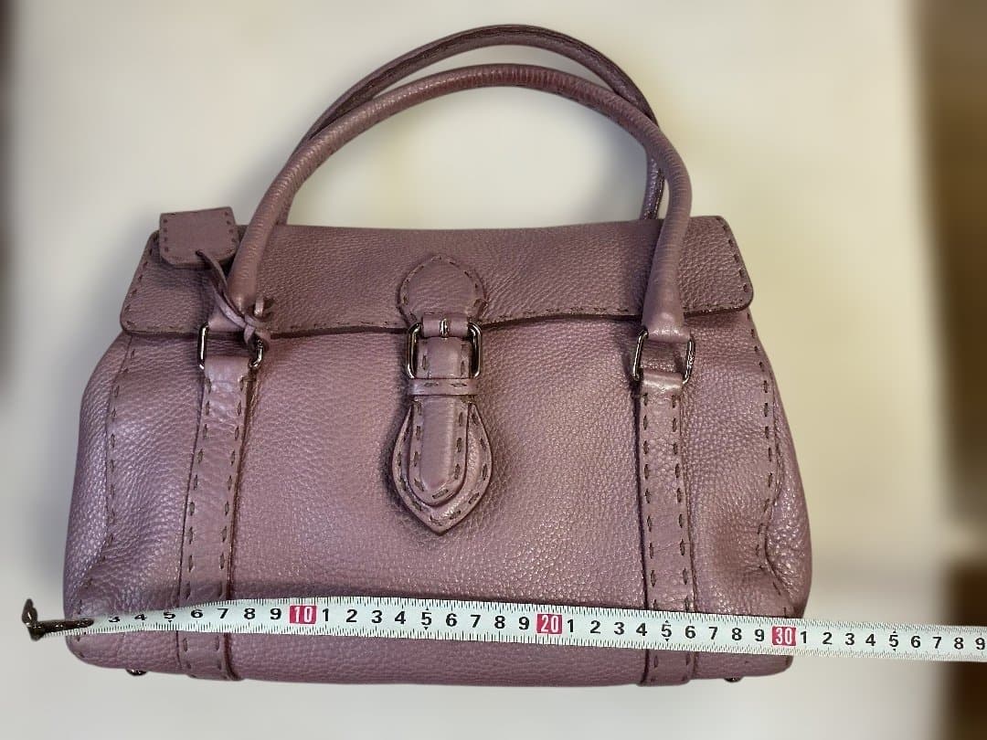 FENDI フェンディ ハンドバッグ セレリア ピンク系