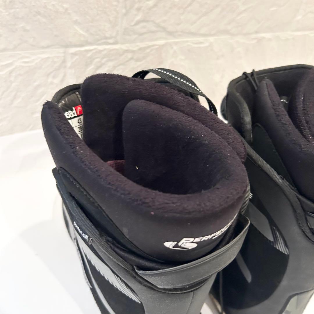 極美品　head ヘッド　黒スノーボードブーツ　BOA ダイヤル式　28㎝