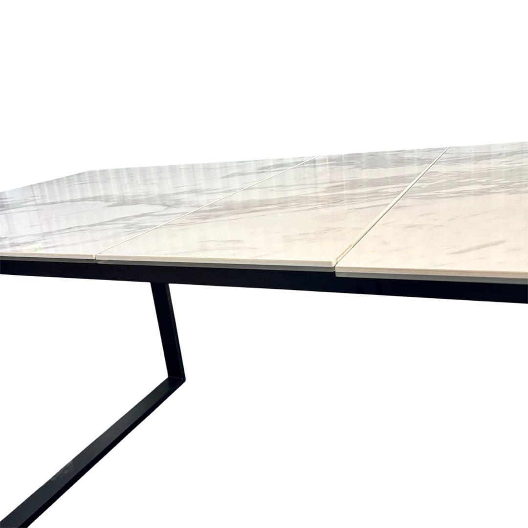 ニトリ セラミック ダイニングテーブル 伸縮式 天板延長 4人〜6人用