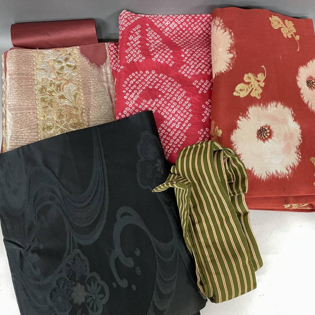 帯 まとめて 50点 半幅帯 角帯 細帯 子供帯 金彩 着物 和装 和服