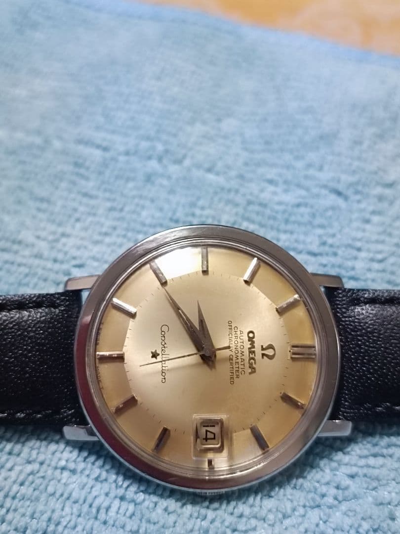 オメガコンステレーション12角 自動巻　稼働品ST168.004希少ビンテージ