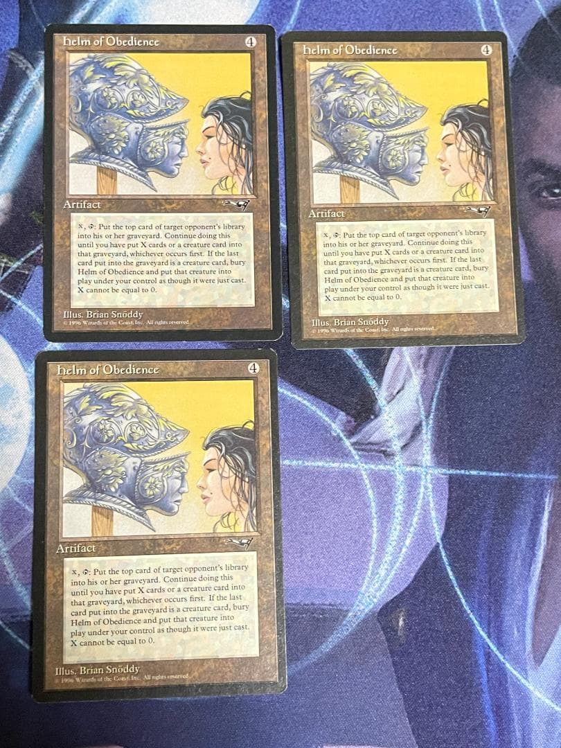 MTG Helm of Obedience 3枚組 MTG Helm of Obedience 3枚セット
