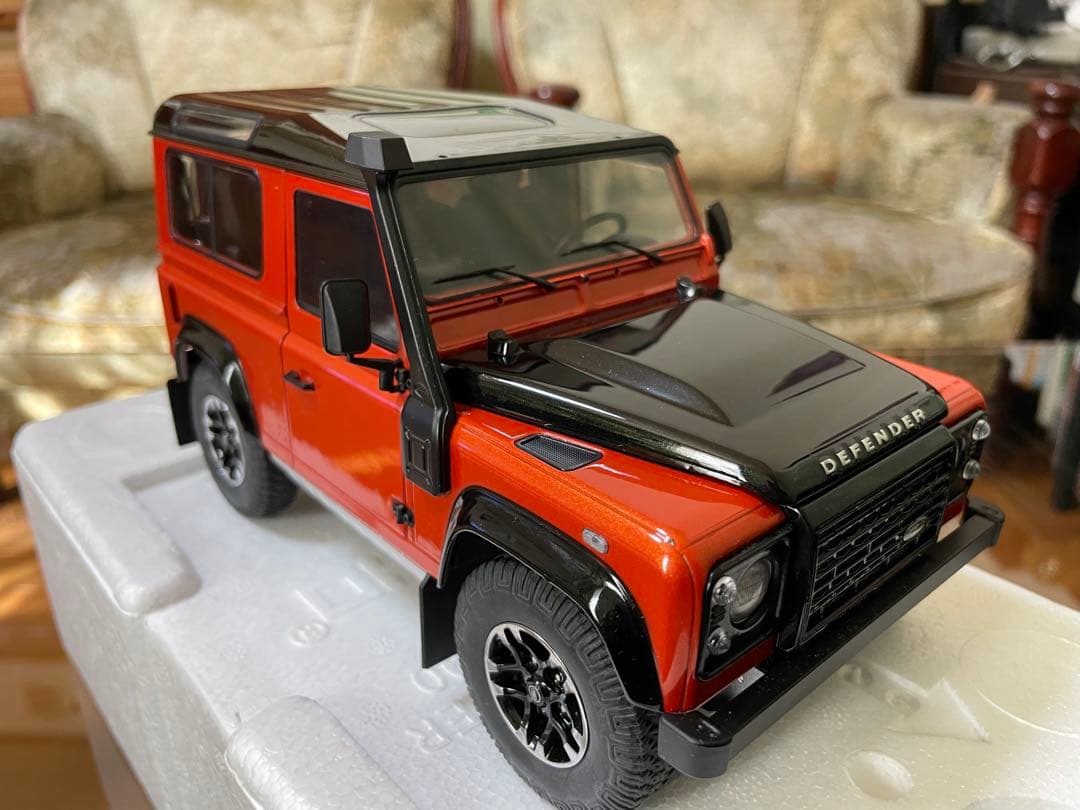 価格変更 1/18 京商ランドローバー ディフェンダー90 アドベンチャー