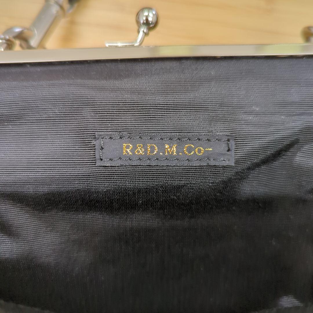 オールドマンズ　テーラー　R&D.M.Co. がま口レザーショルダーバッグ