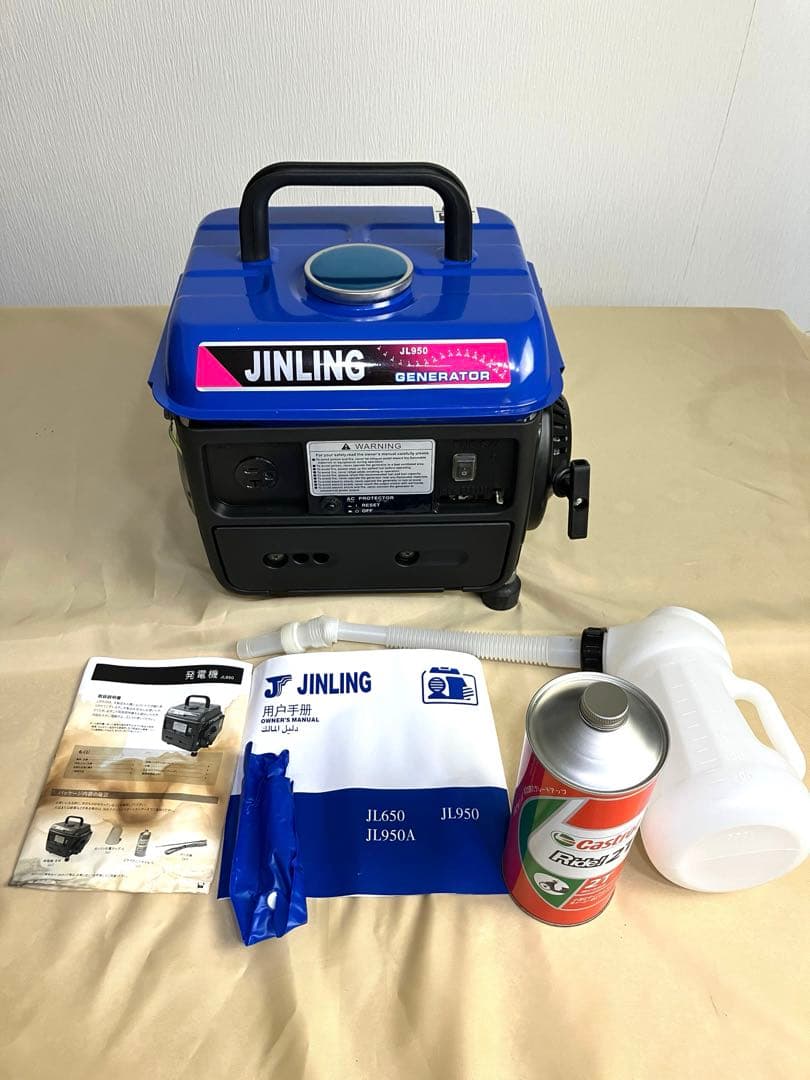 JINLING JL950 ポータブル発電機 未使用？手渡し引取り限定 JINLING JL950 ポータブル発電機 未使用？手渡し引取り限定 - メルカリ