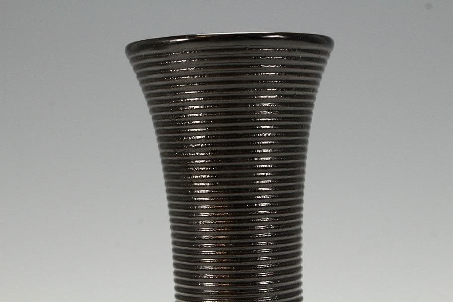 平安象彦作 糸目 一輪生 共箱 未使用(K-XA908)