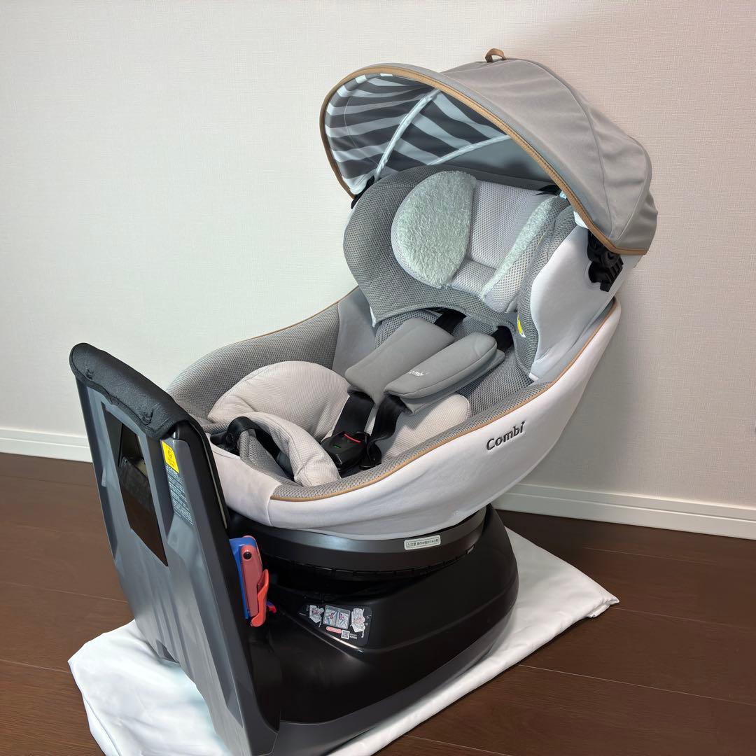 【美品】Combi クルムーヴ スマート JL-540 グレー　クリーニング済み