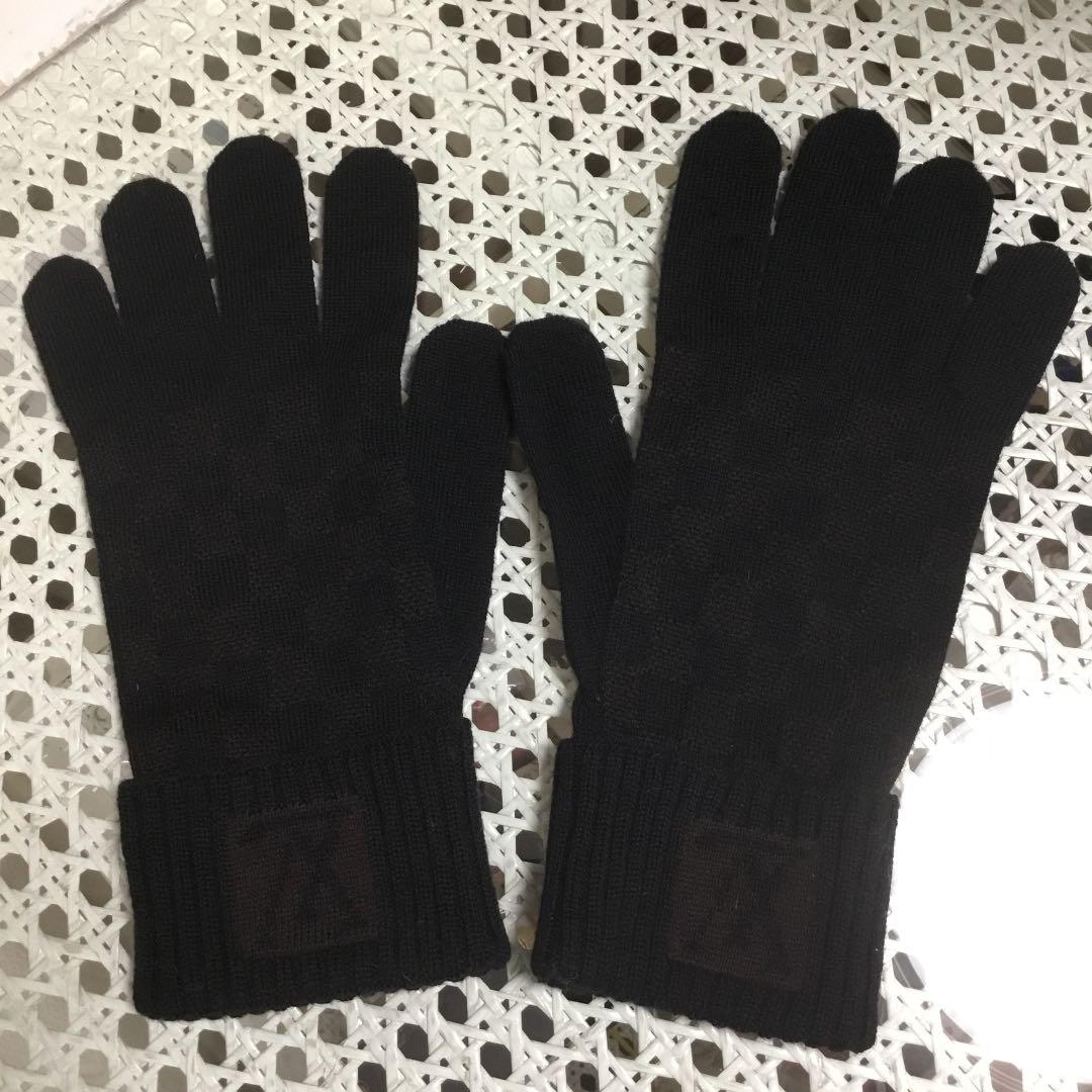 手袋 ルイビトン メンズ ダミエ柄 ルイヴィトン メンズ ダミエ柄 手袋