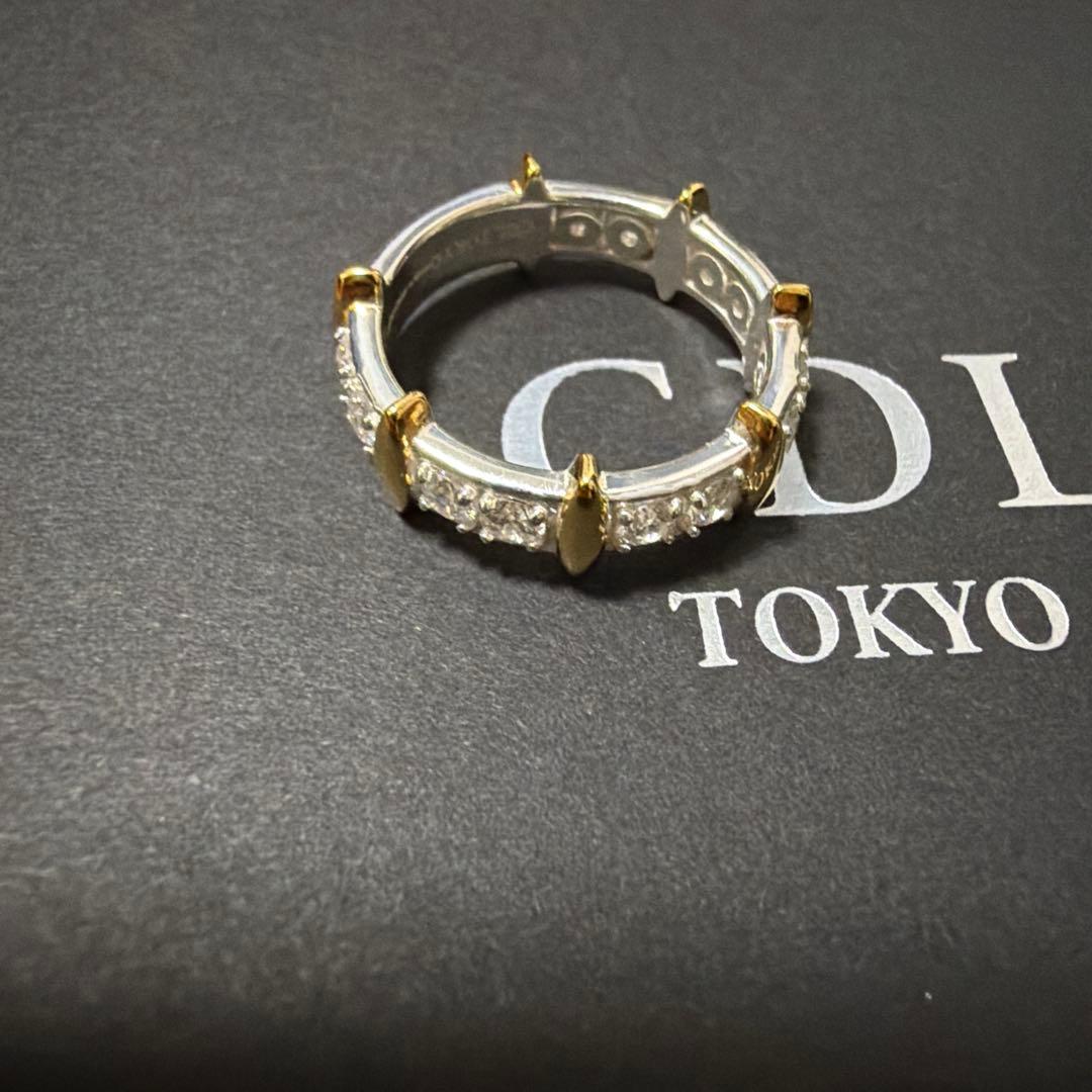 CDL TOKYO Axis Ring CDL Axis Ring シルバー＆ゴールド サイズ13 PRE