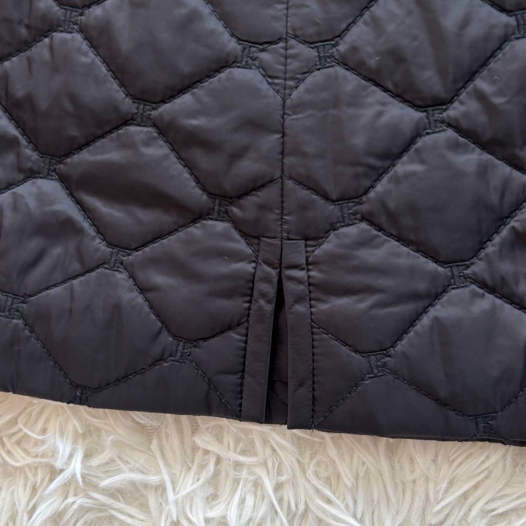 23AW 極美品 FOXEY CASSE-COU キルティングスカート 黒 40