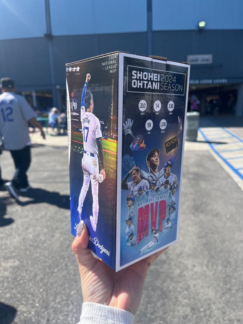 専用大谷翔平 MVP記念 ボブルヘッドとトートバッグと顔クッション 新品