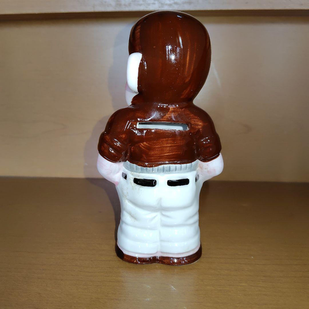 昭和レトロ じゃりン子チエ テツ 貯金箱 陶器 - メルカリ