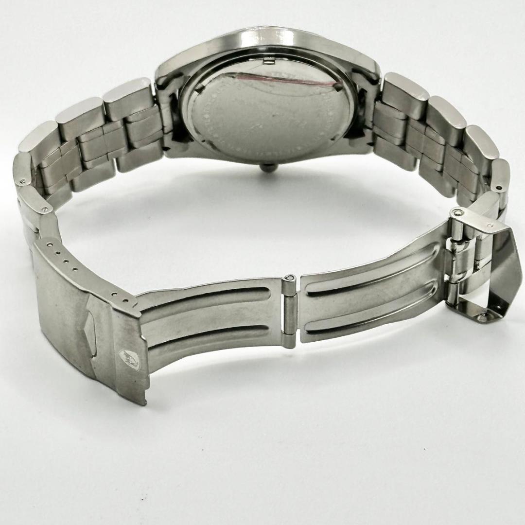 本体保護シール付き トニノ ランボールギーニ 腕時計 クオーツ デイト メンズ