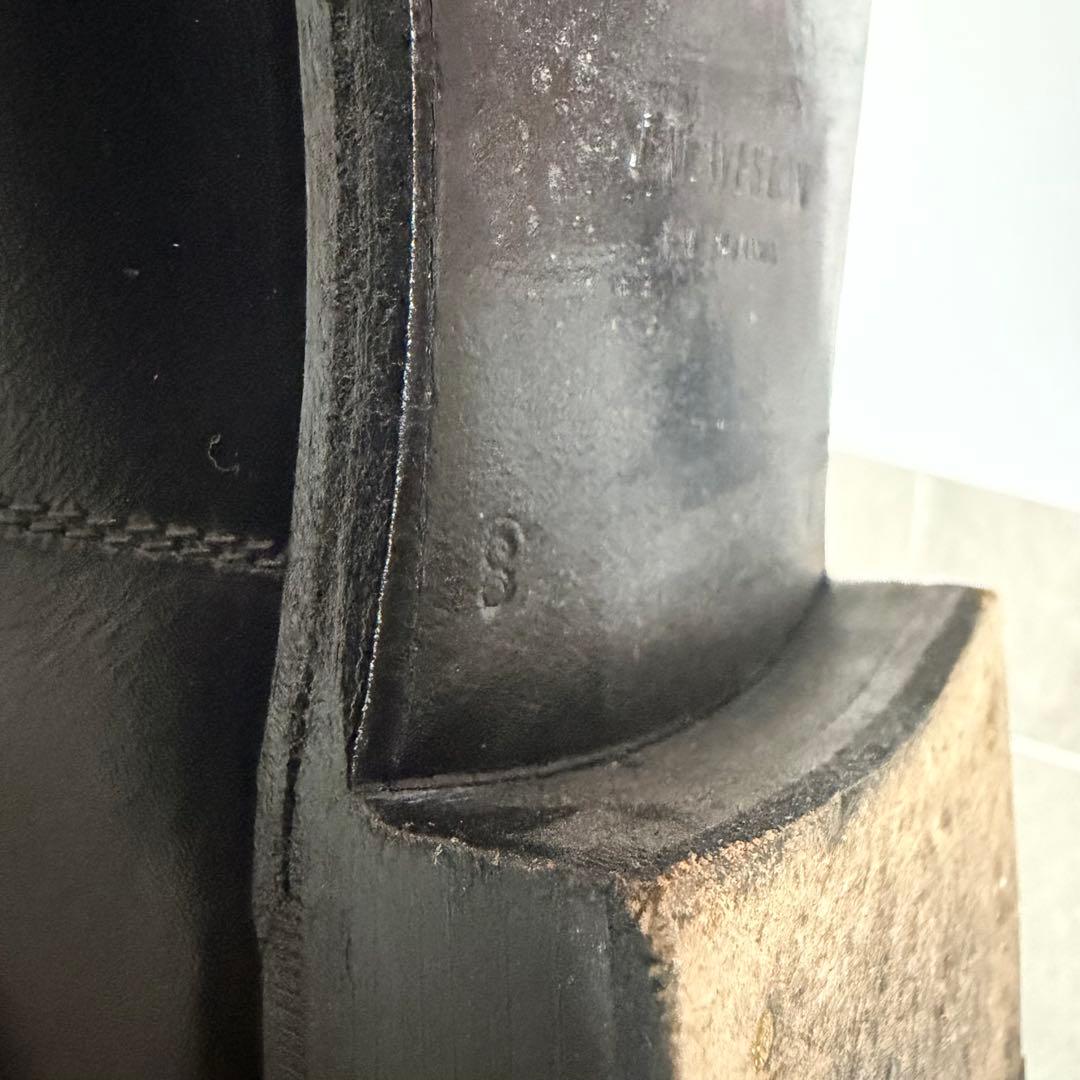 JMウエストン/ストレートチップ/ブラックカーフ/8D