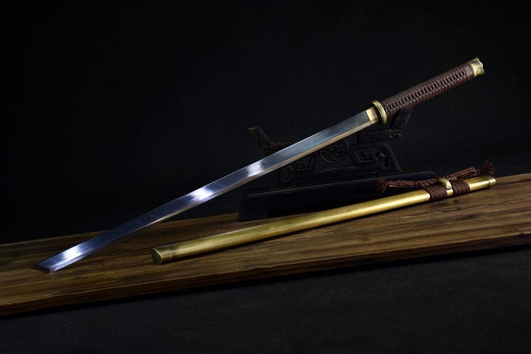 新型：02155 日本刀 模造刀 居合刀 武士道 武蔵 鑑賞用 手鍛造打