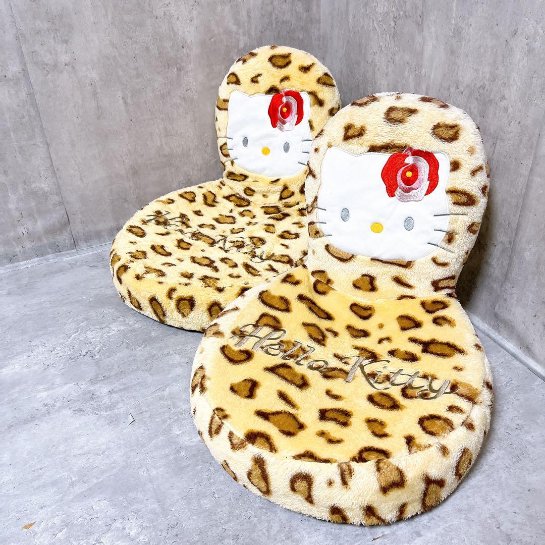 激レア】ハローキティ 座椅子 2個セット