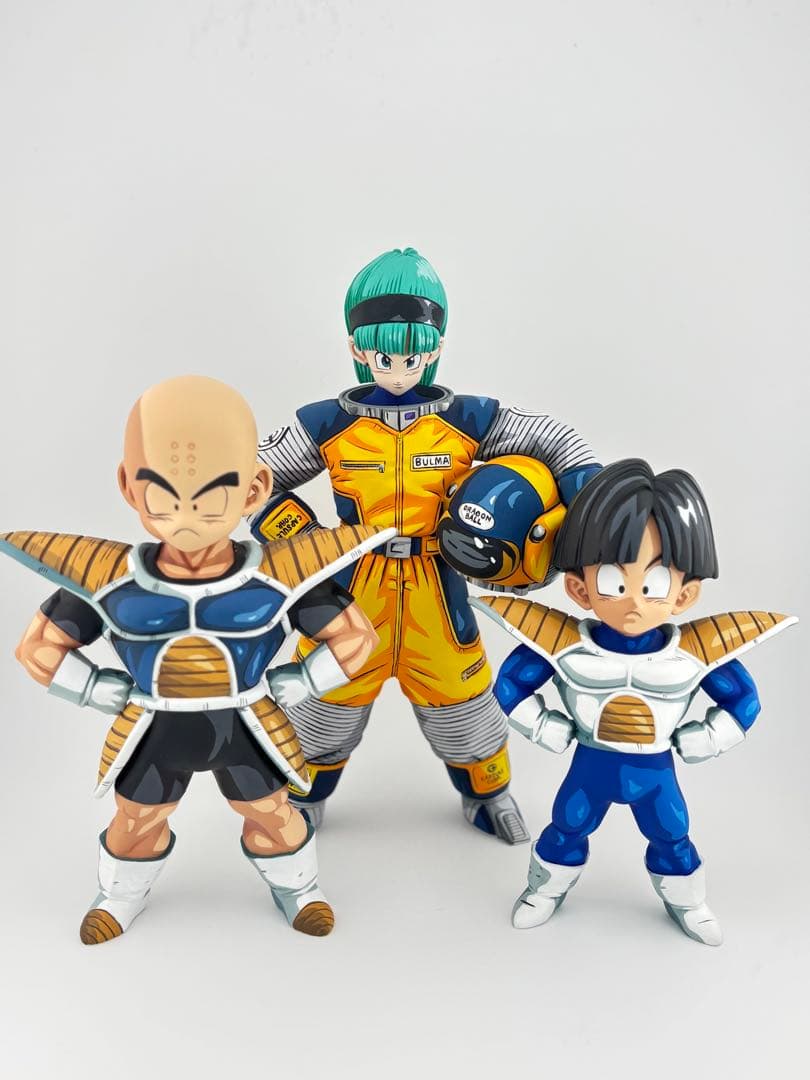 ✨ 一番くじ ドラゴンボール【孫悟飯】【クリリン】【ブルマ】 二次元リペイント✨