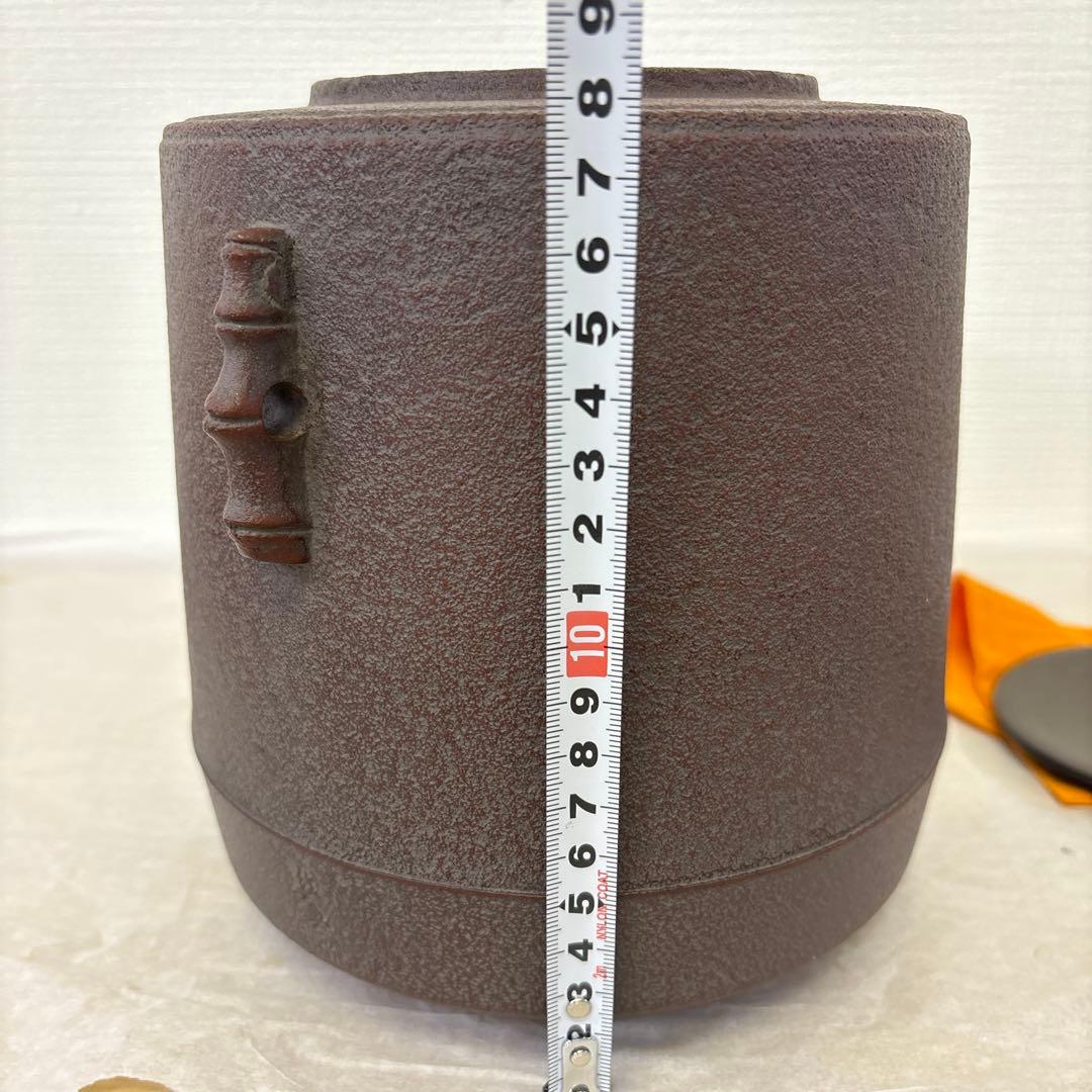 敬典工房 筒釜 筒釜 茶道具