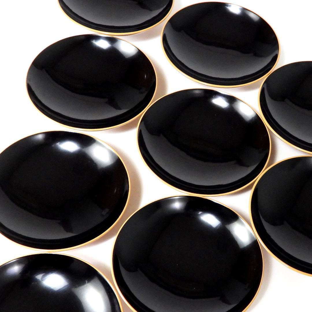 輪島塗 笹蒔絵 吸物椀 汁椀 御椀 10客 天然木 漆塗り 漆芸 漆器