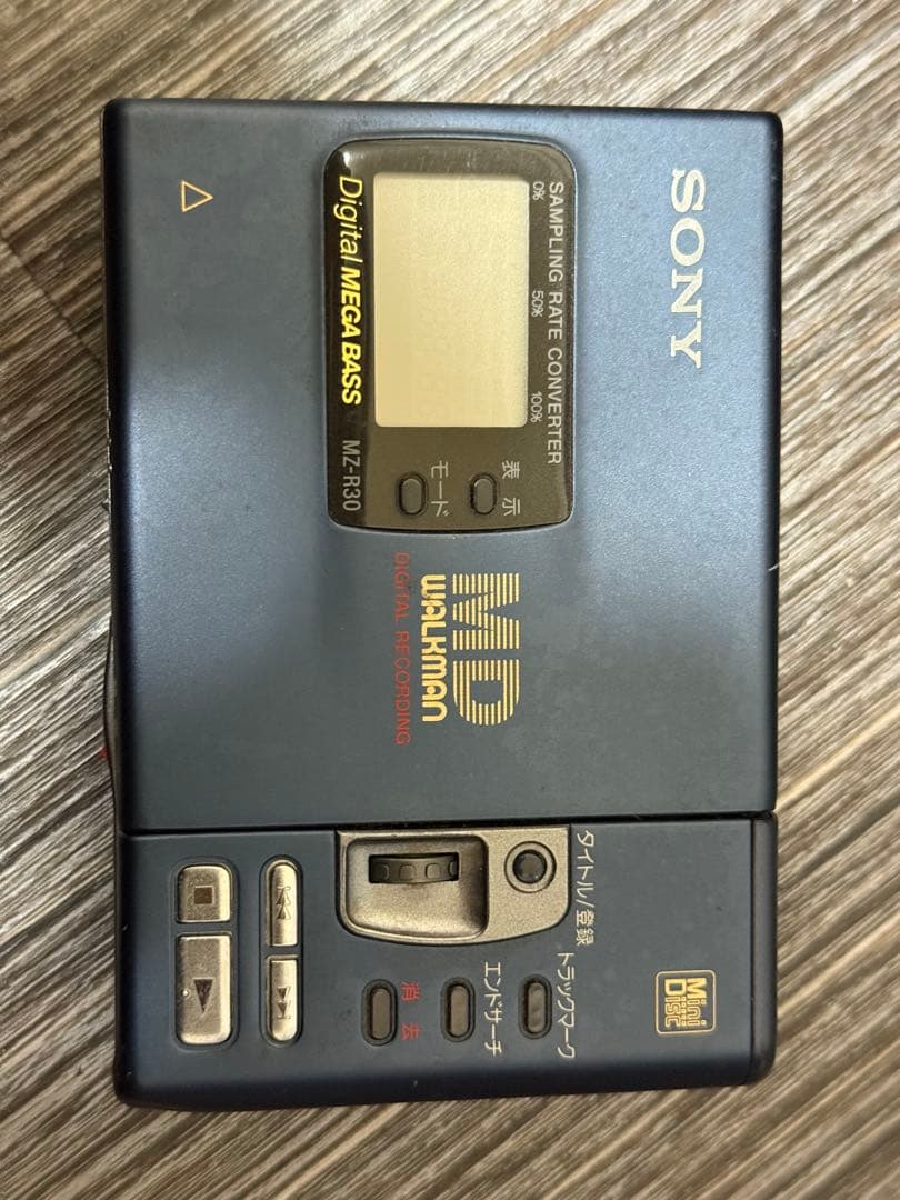 SONY MZ-R30 ポータブルMDプレーヤー本体のみ - メルカリ