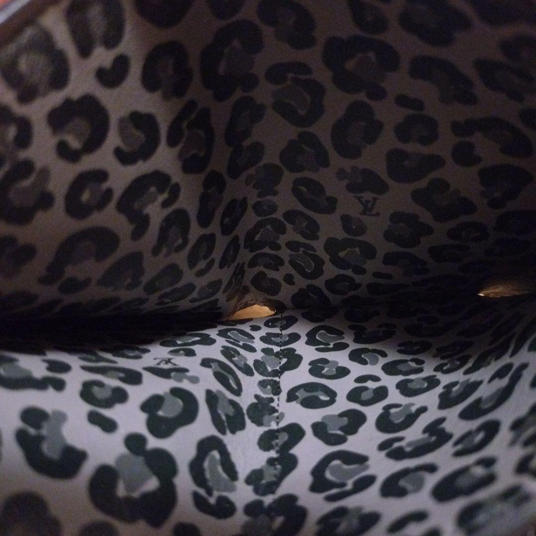 【ルイヴィトン】 ポルトフォイユ カプシーヌ レオパード