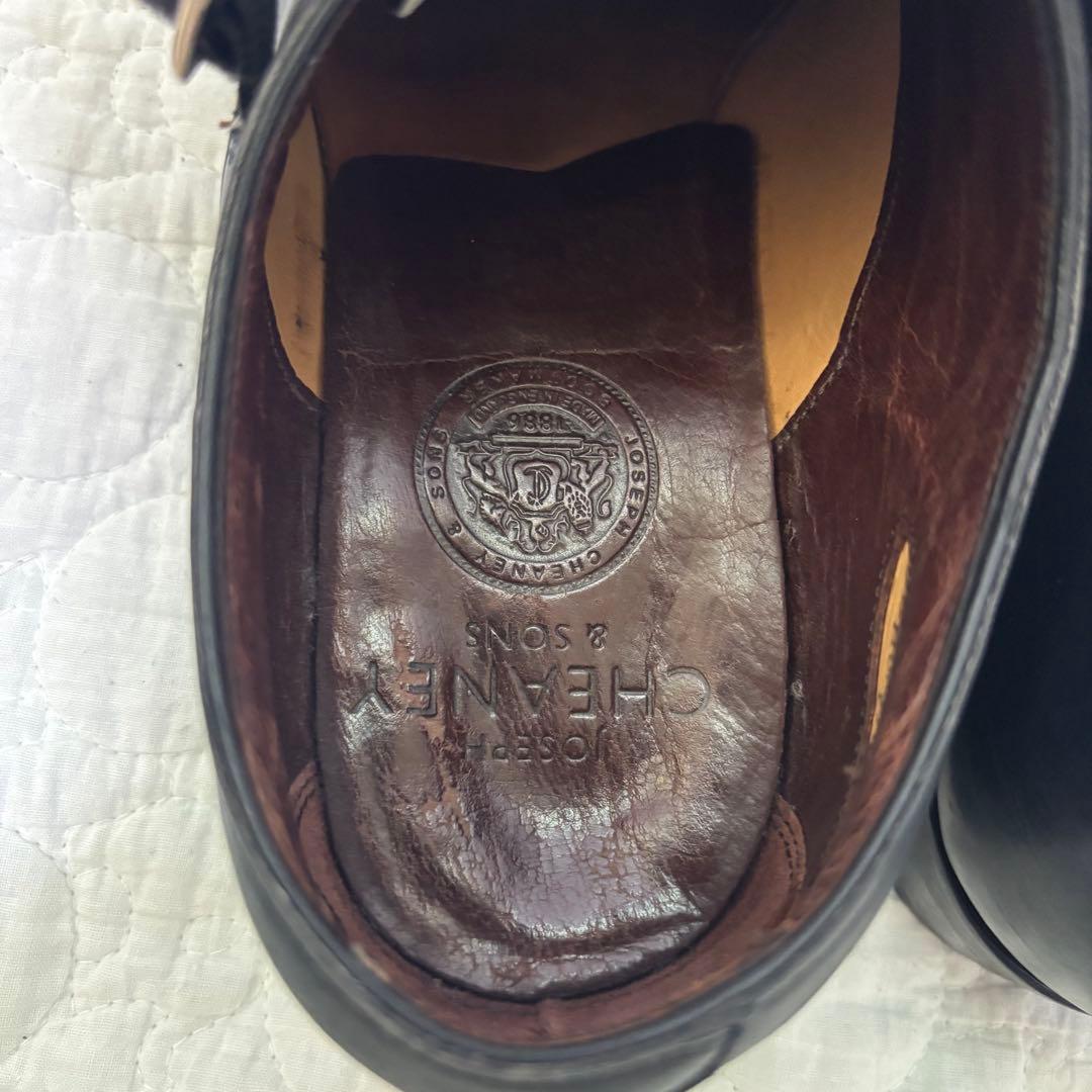 【希少】JOSEPH CHEANEY ダブルモンク ブラック　HOLYROOD