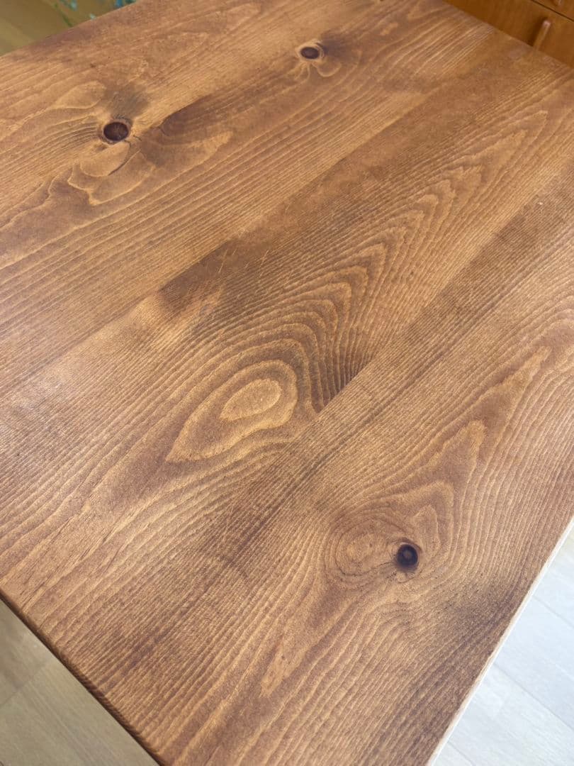 テーブル（80×65cm) /パイン材　無垢