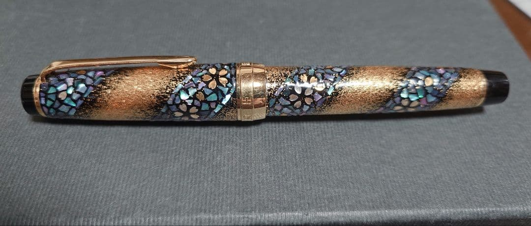 セーラー万年筆 21K 内閣総理大臣特別慰労品 螺鈿蒔絵 桜流れ
