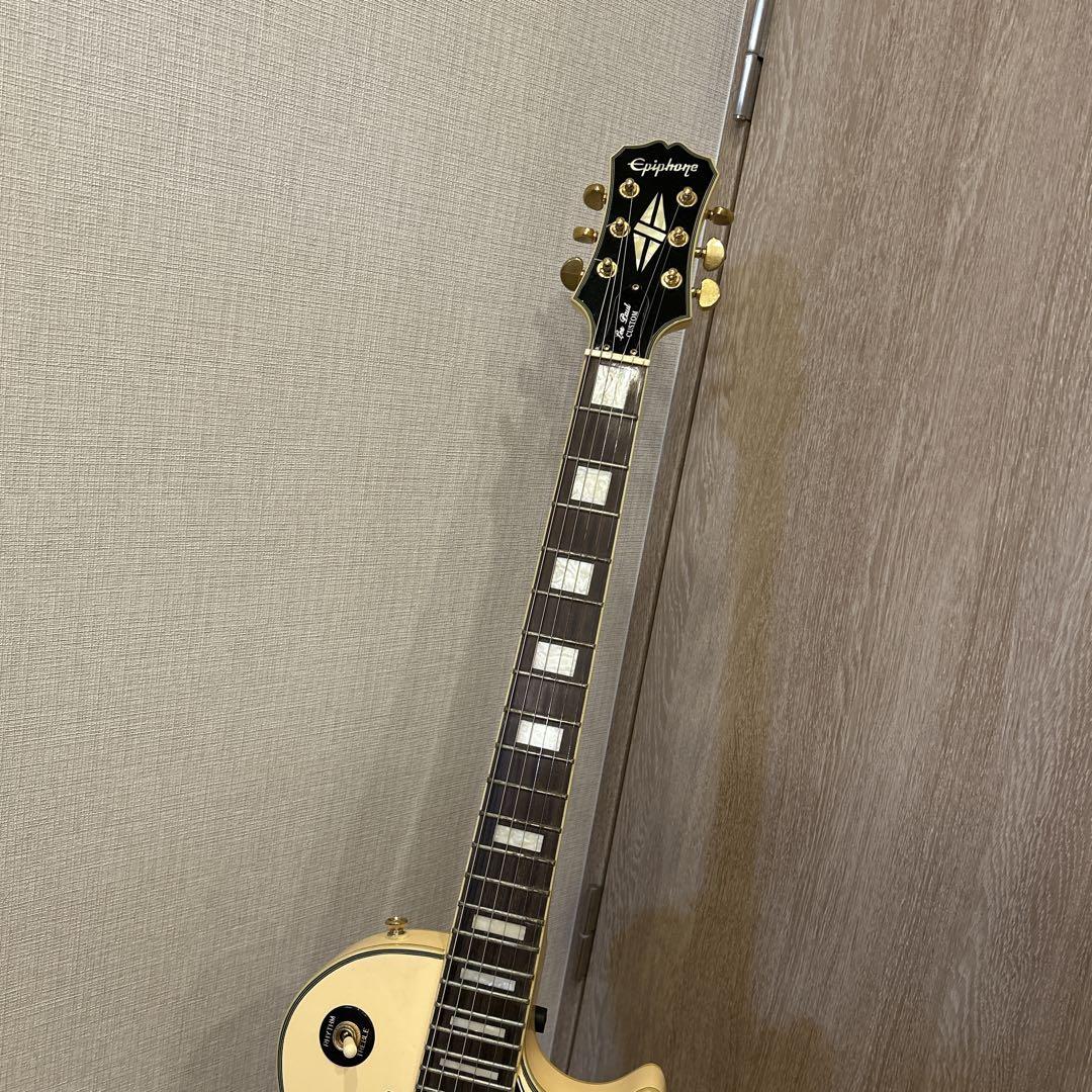 ◆Epiphone Les Paul Custom white EEシリアル◆