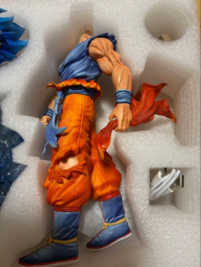 ドラゴンボール　JT製　孫悟空　顔変えパーツ＆光る台座付き　新品未使用品。