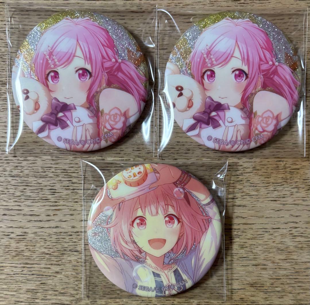プロジェクトセカイ グリッター缶バッジ 缶バッジ 鳳えむ 30C 32C
