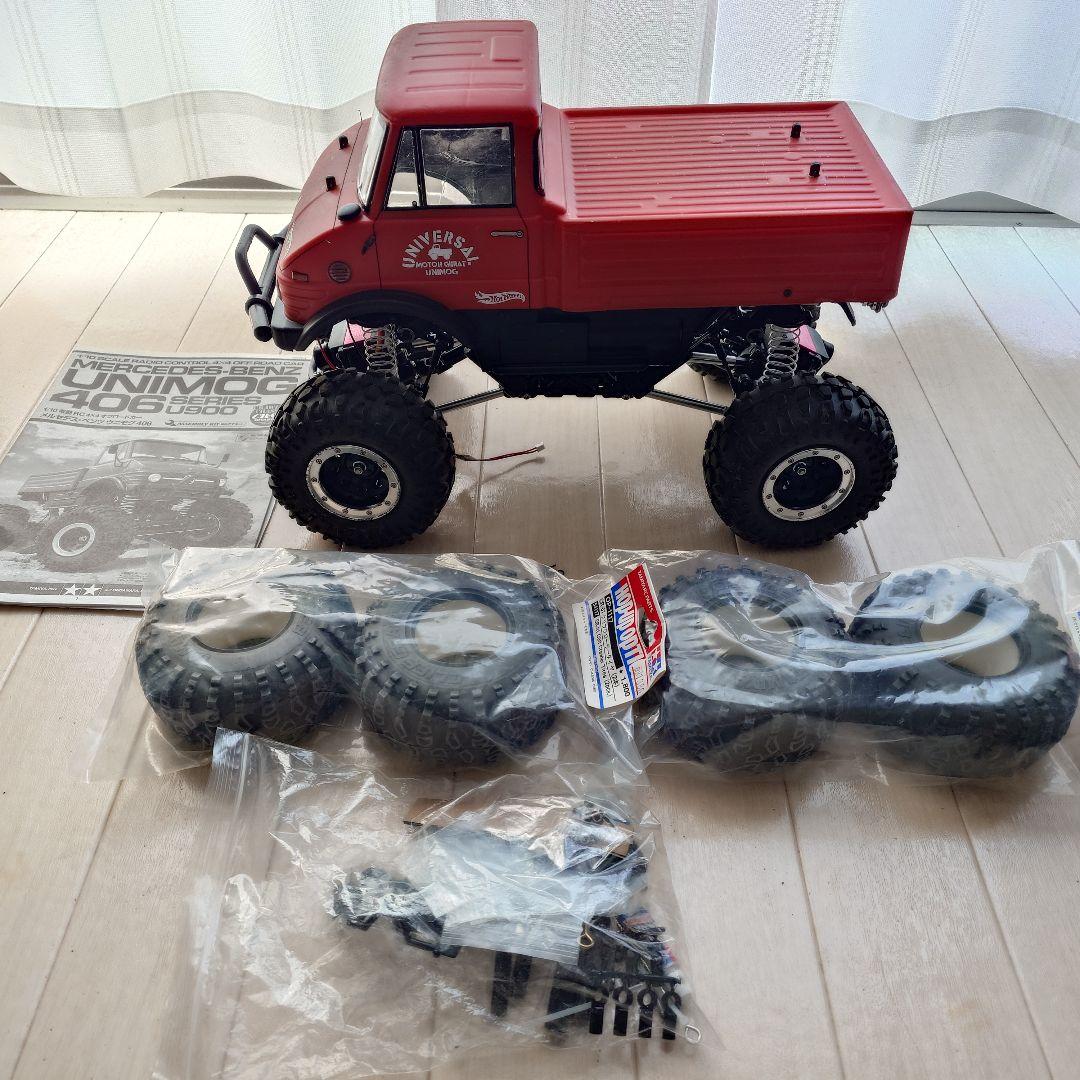 タミヤ CR-01 ウニモグ 406 メルセデスベンツ タミヤ 電動RCカーシリーズ 1/10RC メルセデス・ベンツ ウニモグ 406