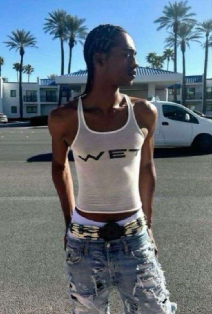 YZY Mowalola WET TANK サイズ1