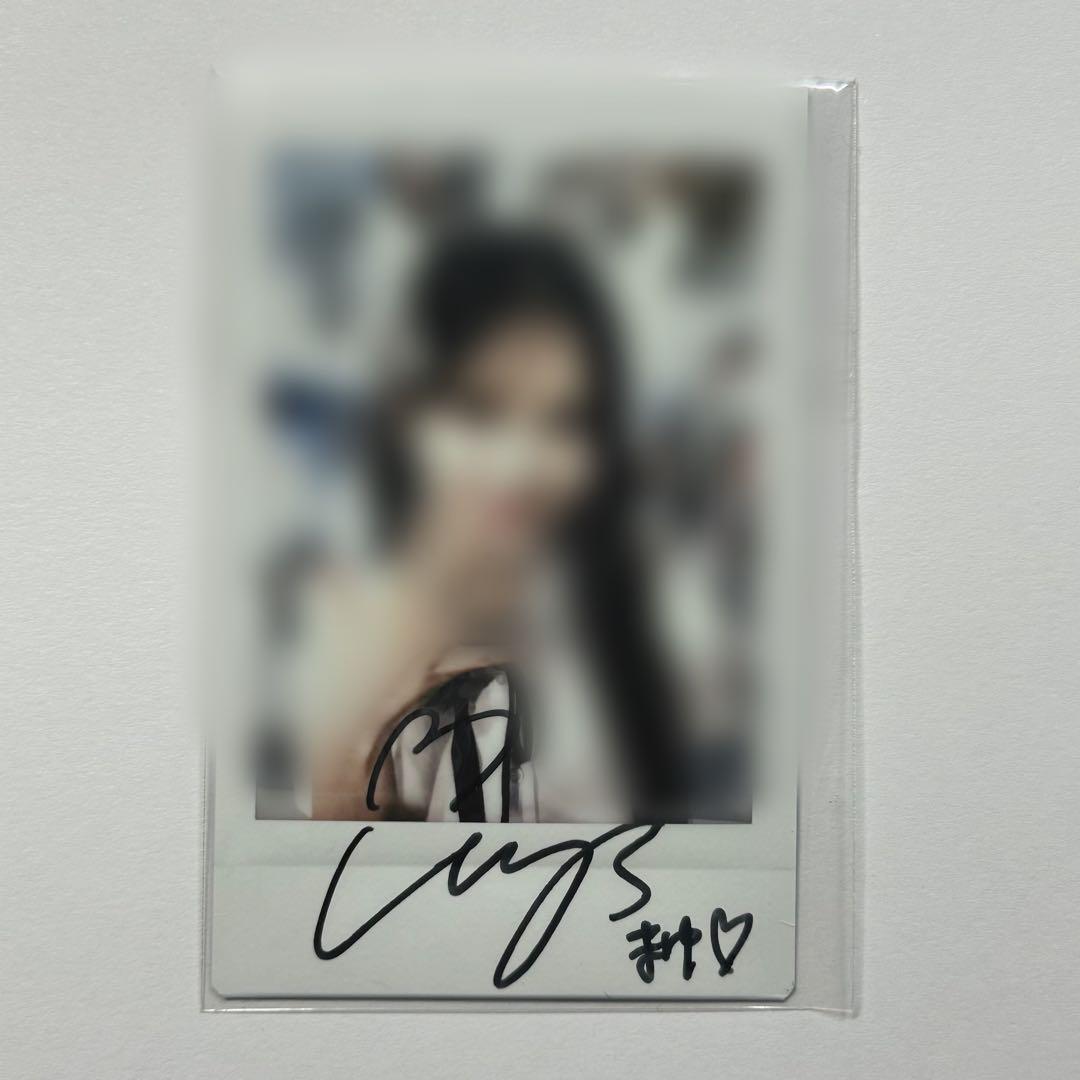 tripleS ### SPECIAL POPUP 購入特典　直筆チェキ　マユ tripleS objekt マユ - メルカリ